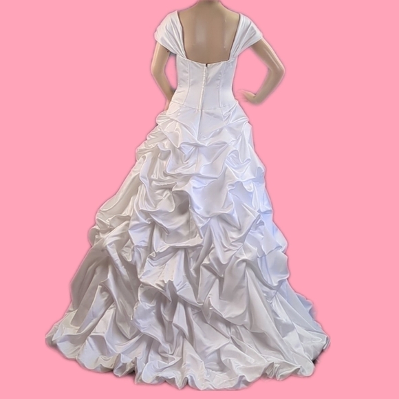 David's Bridal Wedding Dress - Picture 4 of 16